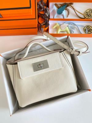 wholesale quality hermes 24/24  mini 21 evercolor nata phw